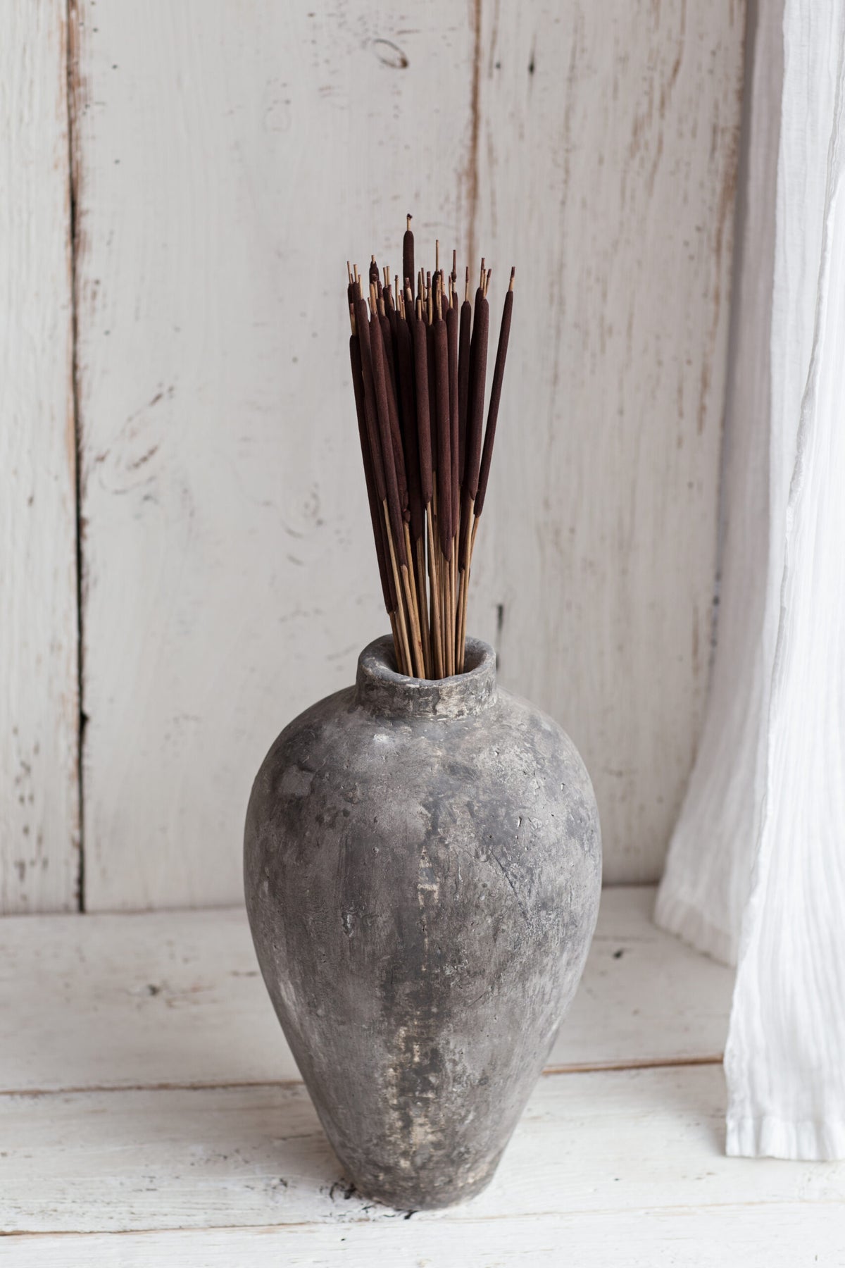 Váza Monta šedá patina 60cm