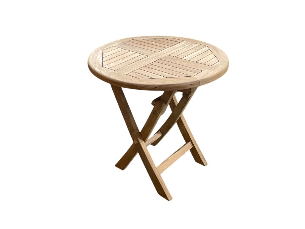 Skládací zahradní stolek Teak