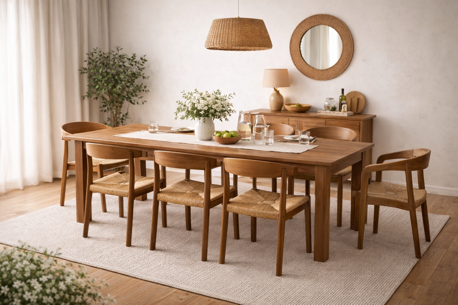 Jídelní stůl Teak 140x90cm