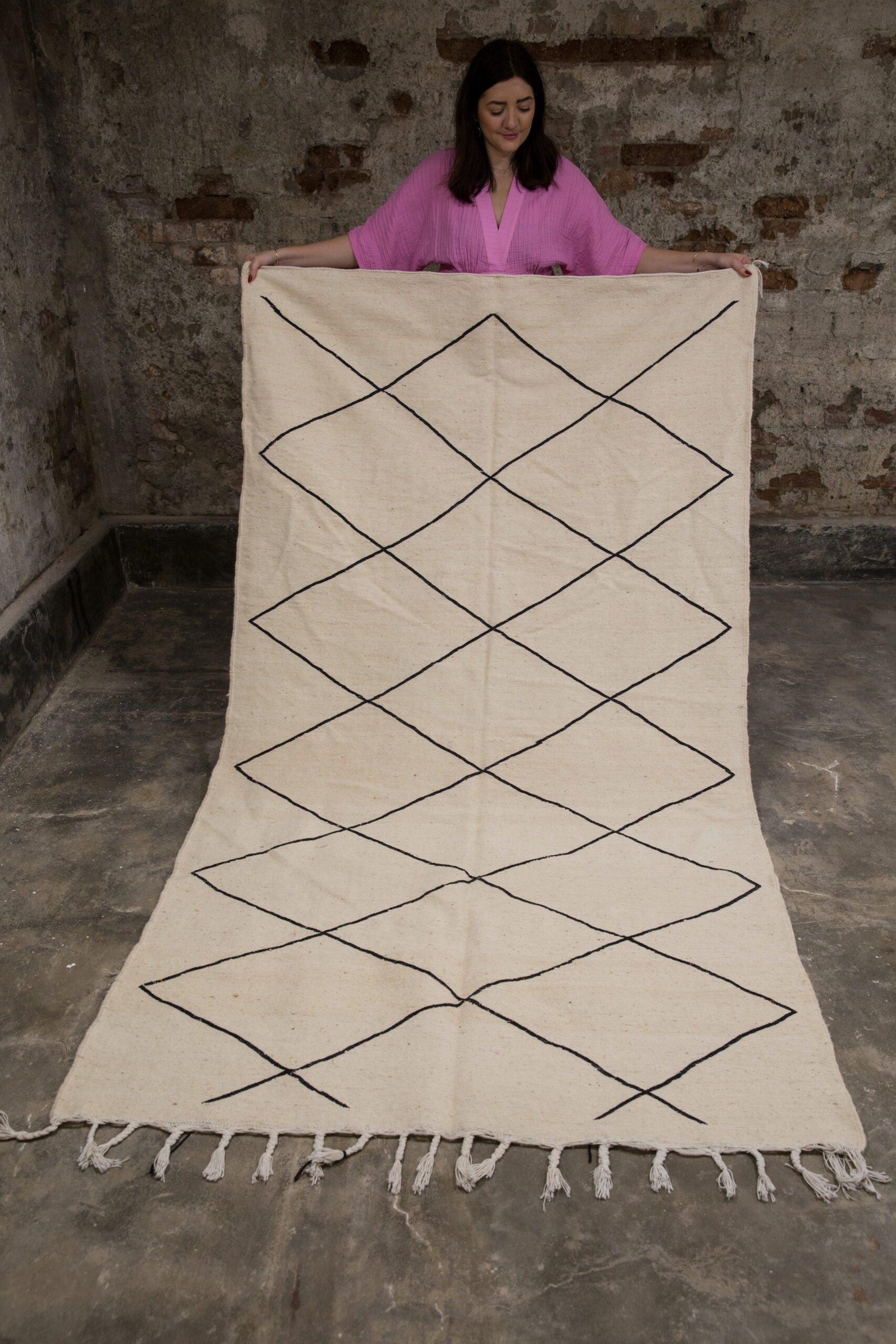 Vlněný koberec Kros 250x145cm