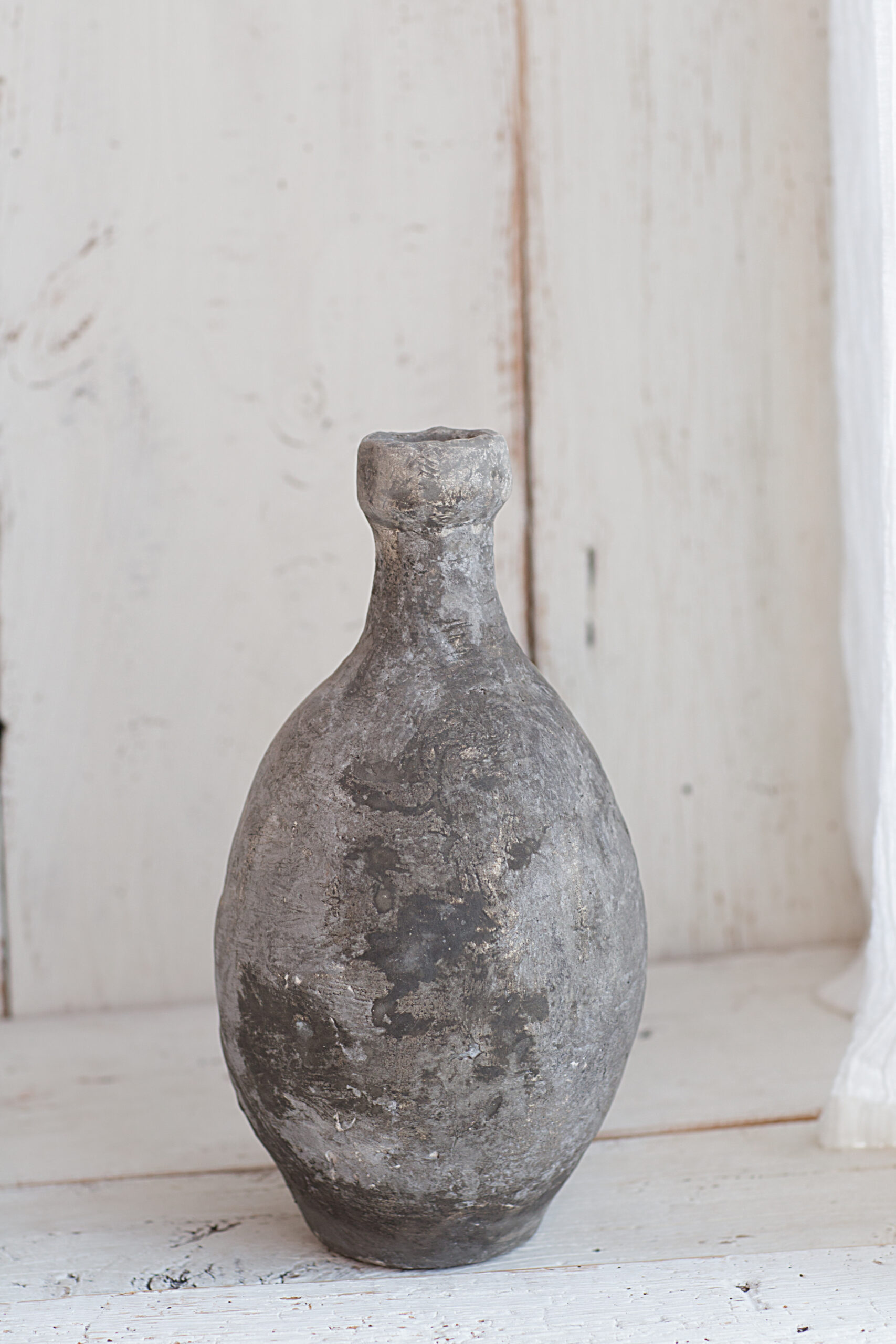 Váza šedá patina 50cm
