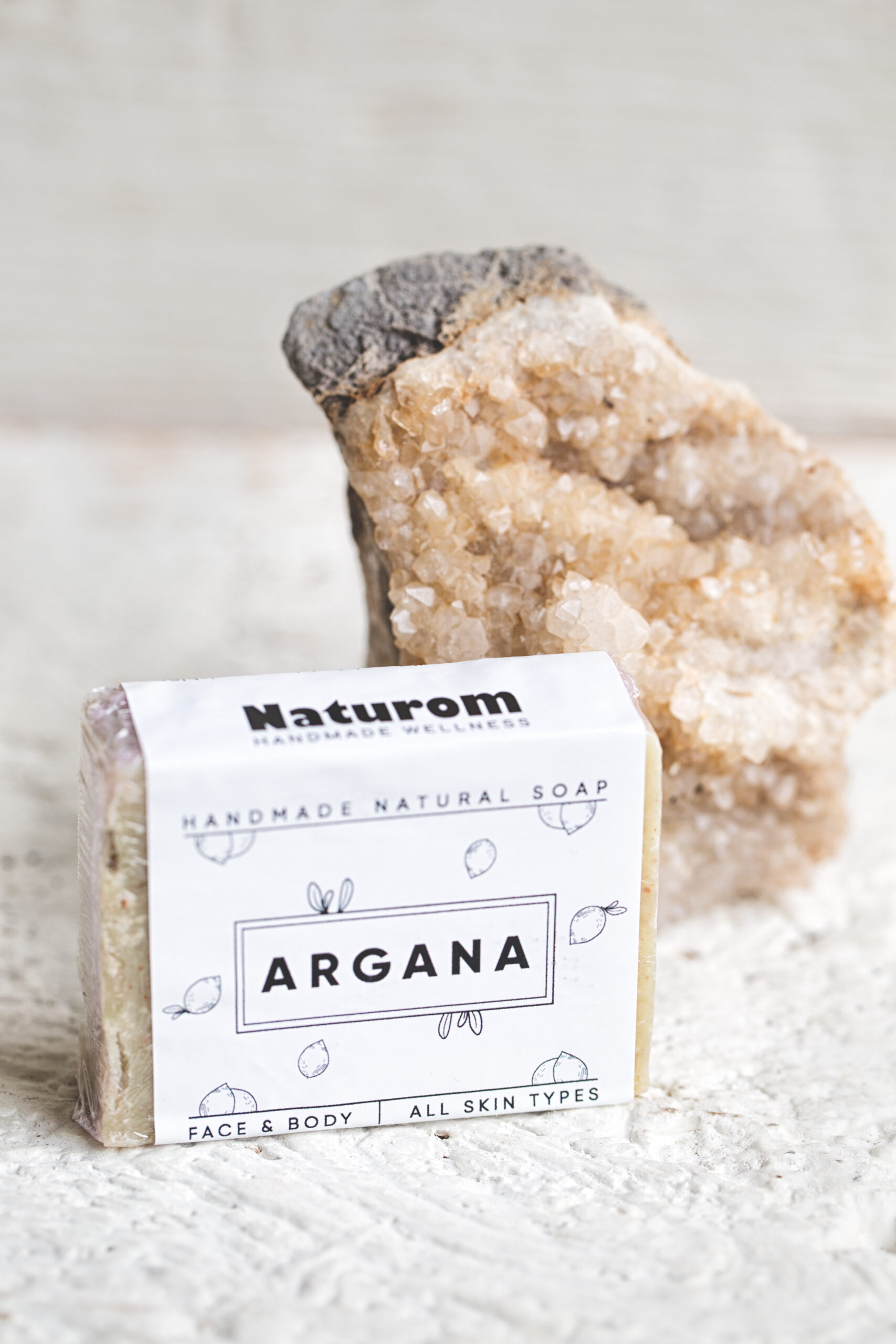 Tuhé mýdlo Argana 100g Naturom