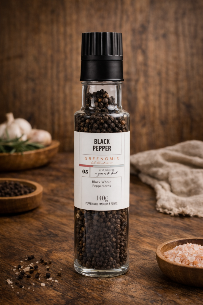 Černý pepř – mlýnek
