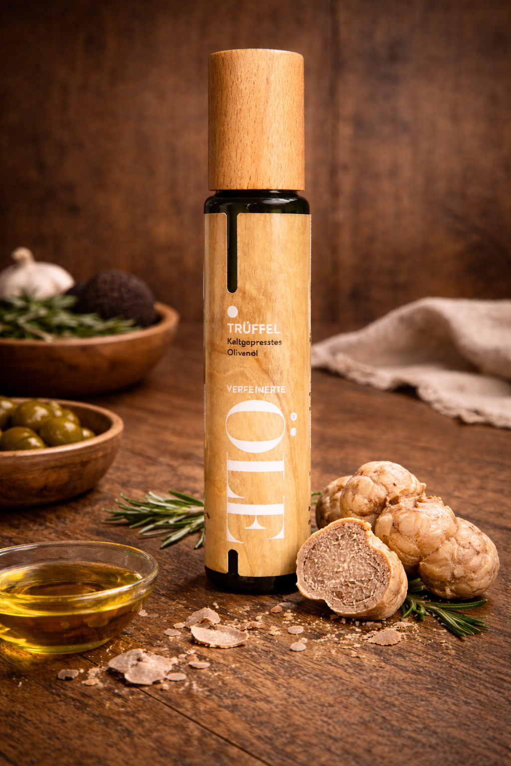 Extra panenský olivový olej s bílým lanýžem 250ml